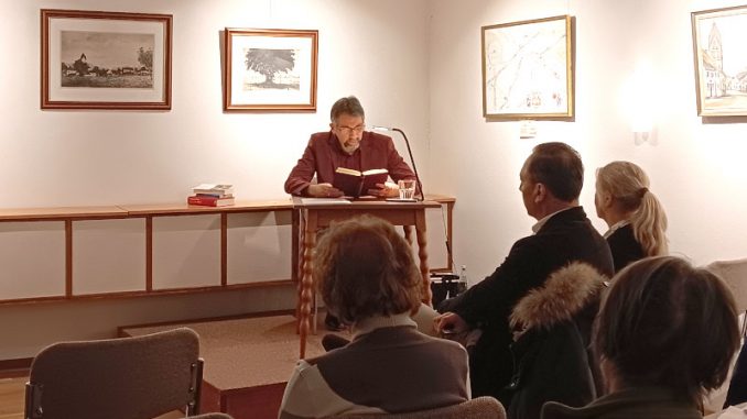 Lesung mit Uwe Florin beim Angermunder Kulturkreis