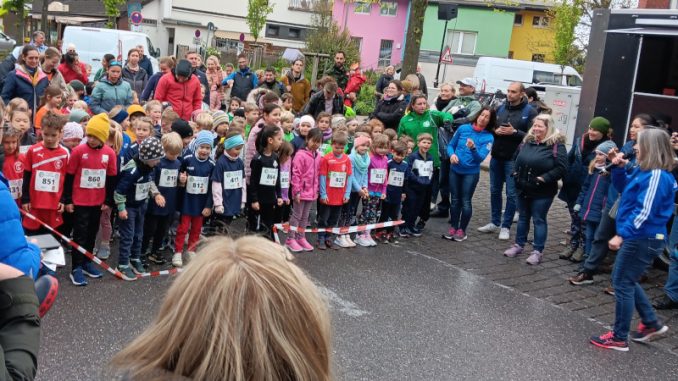 Start zum Lauf über 1000 Meter beim Citylauf