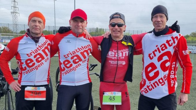 TTR-Athleten beim Duathlon in Mettmann (Foto: privat)