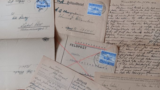Feldpostbriefe von Edmund Wellenstein
