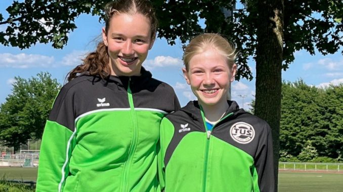 Lucy Müller und Nina Danziger vom TuS 08 Lintorf (Foto: privat)