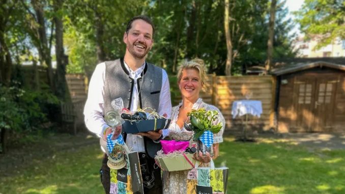 Heike Leichtl und Leon Groten – Hahnekönigspaar 2024 St. Georg-Corps (Foto: privat)