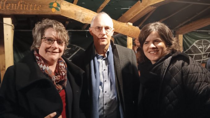 Petra Cremer, Olaf Tünkers und Ina Besche-Krastl (von links)
