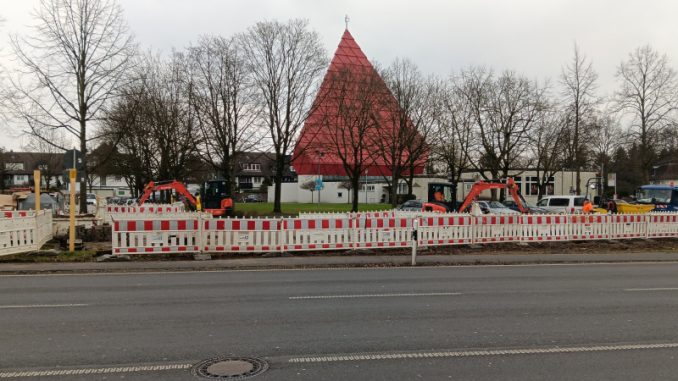 Bauarbeiten in Breitscheid